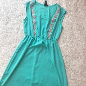Mint Blue Dress